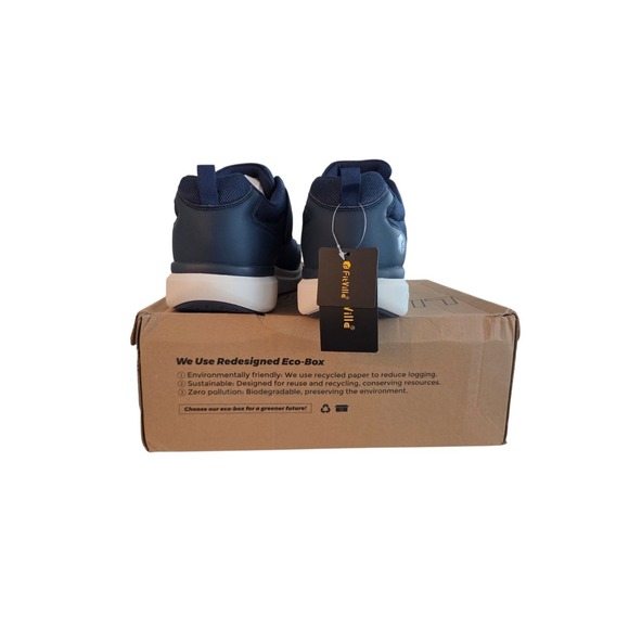 FitVille Men Diabetic Shoes Wide Toe Slip-On Swollen Feet Neuropathy Pain Relief - Picture 2 of 6